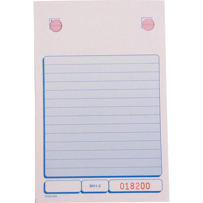 Galerie - recharge pour machines à tickets numérotant 1 60 000, 100 feuilles doubles