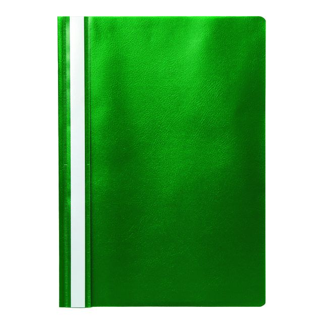 Quantore - Attache rapide A4 PP vert | 10 pièces