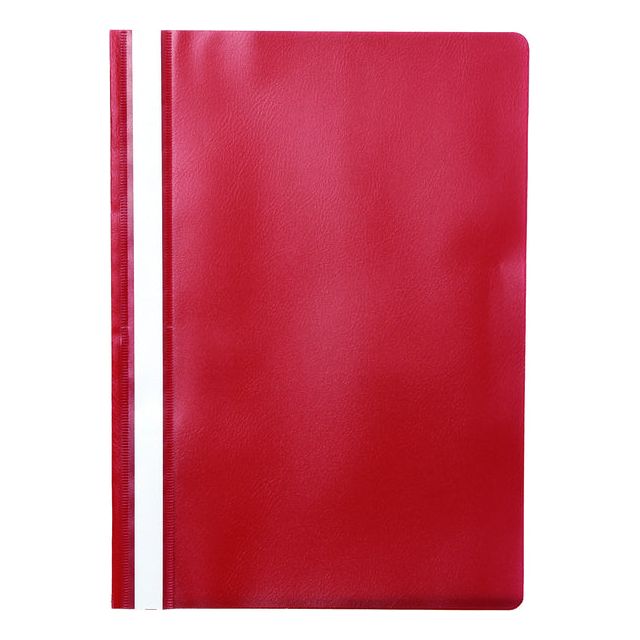 Quantore - Snelhechter A4 PP rood | 10 stuks