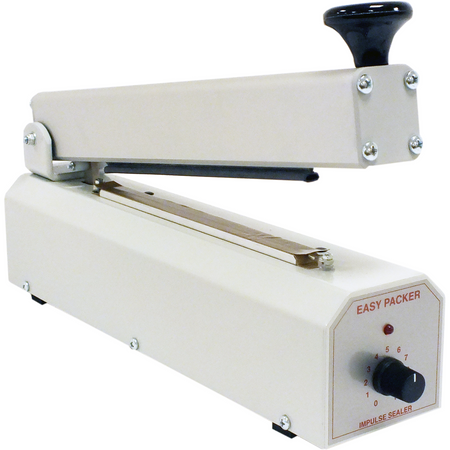 Easy Packer - Sellador | PK-300 | Sellador de impulsos | PK-300 con cuchilla | 1 pieza