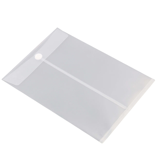 Europel -  Enveloptas pel A4 240x335mm staand PP transparant wit | 10 stuks
