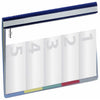 Resistente - Cartella organizzativa Divisoflex A4 blu