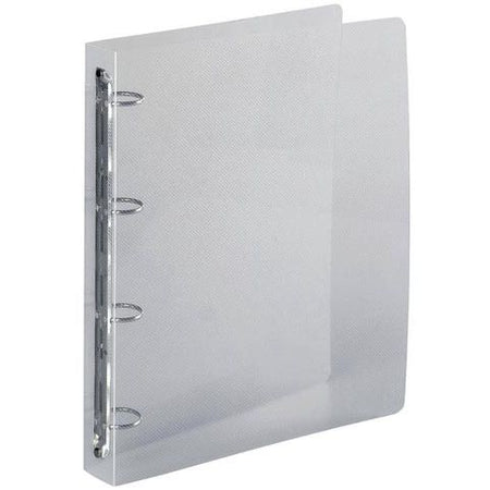 Exacompta -  ringmap, voor ft A4 maxi, uit PP, 4 ringen van 30 mm, kristal