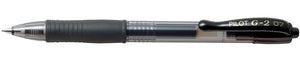 Pilot - gel roller G-2 medium, black, value pack with 16 + 4 pieces