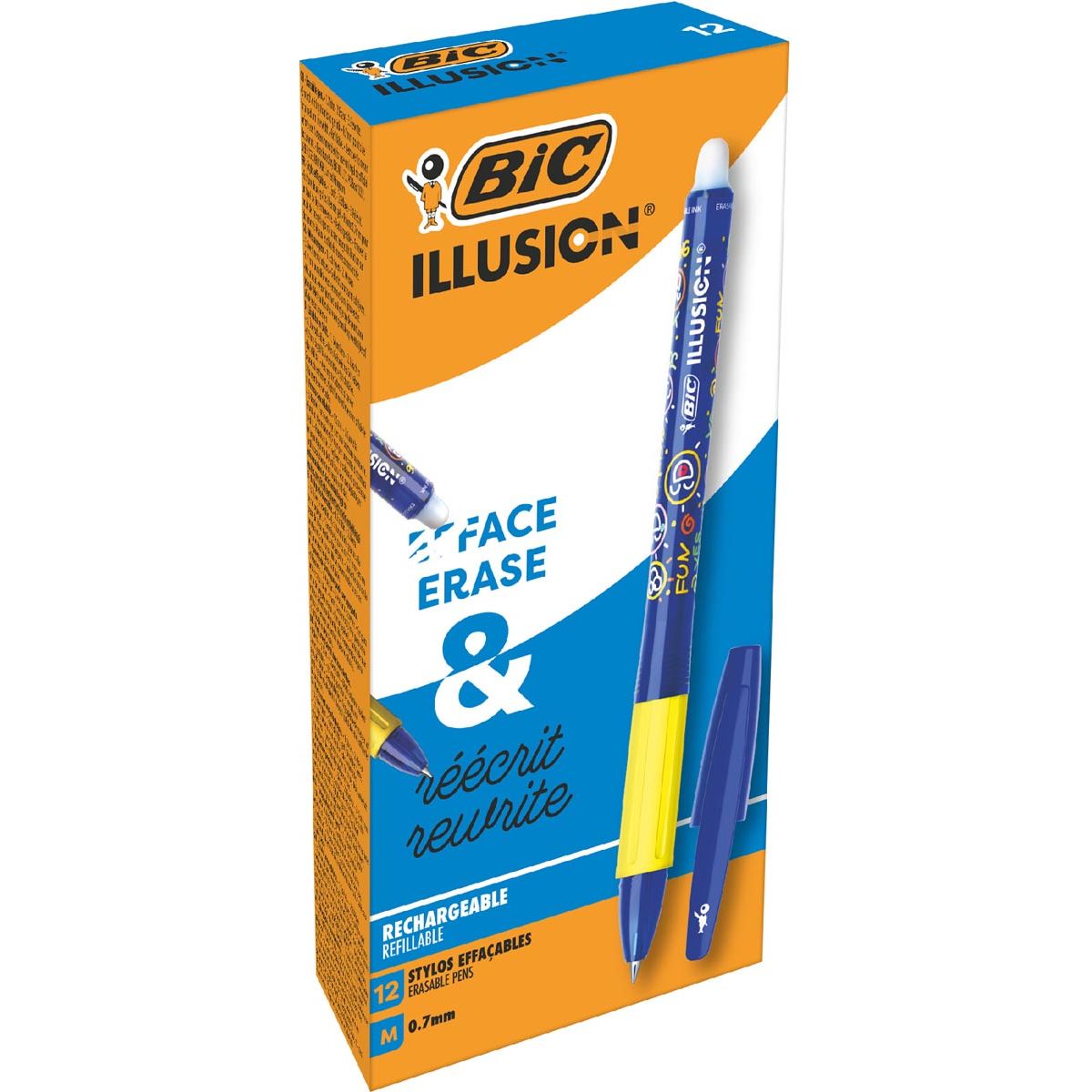 Bic - Rullo gel Gel-ocity illusion blu