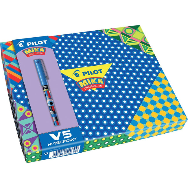 Pilot - roller Hi-Tecpoint Mika Limited Edition, gift box with 6 rollers