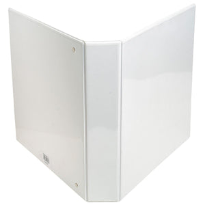 Exacompta -  Personaliseerbare ringmap Kreacover 4 ringen van 40 mm, rug van 6 cm, wit