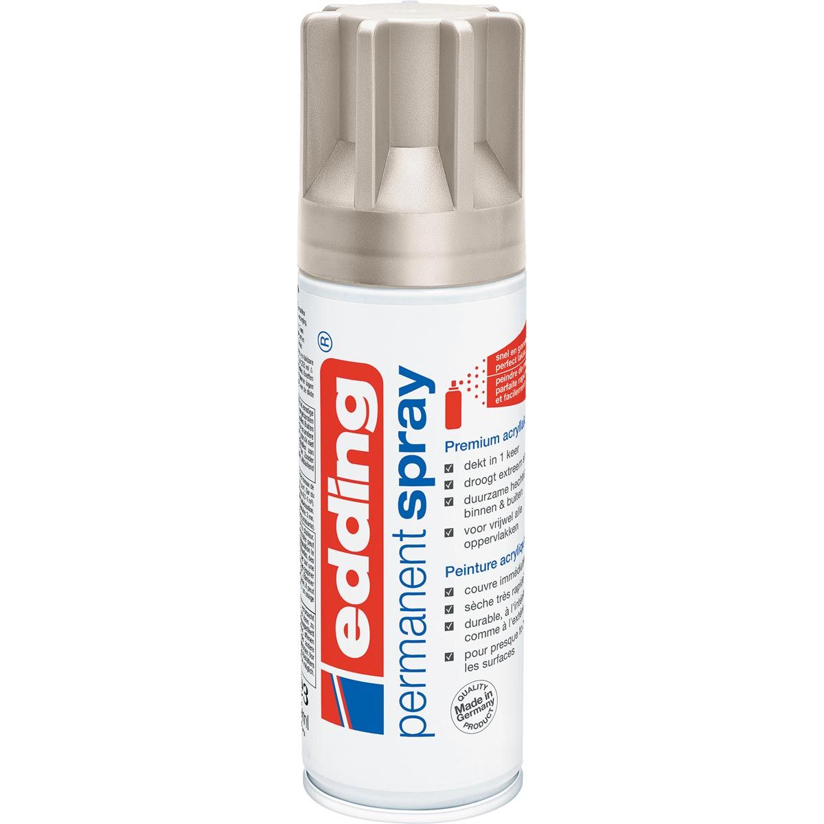 Edding - Spray permanente 5200, 200 ml, oro champagne opaco