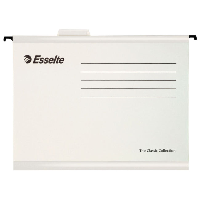 Esselte - Hanging folder Classic A4 V-bottom 345x240mm white