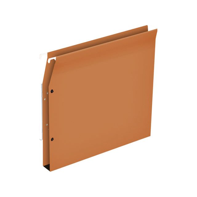 Quantore - Hangmap Medium Flex A4 U-bodem 30mm karton oranje | 25 stuks