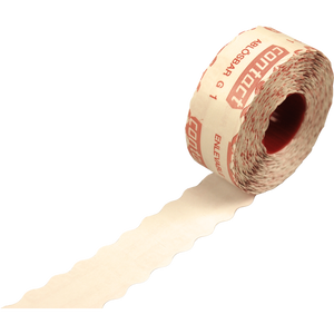 Contact -  Etiket | Prijsetiket | papier | afneembaar | 26x12mm | wit | 18 rol