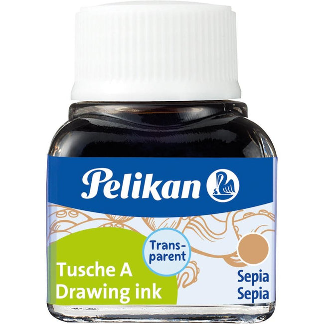 Pelikan - East Indian Ink Sepia, 10 ml de bouteille