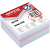 OFFICE products -   vulling memokubus, 8,5 x 8,5 x 4 cm, geassorteerde kleuren