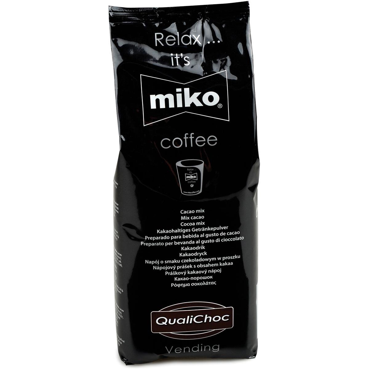 Miko - Miko Qualichoc Cacao en forme de poudre, paquet de 1 kg