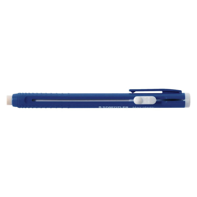 Staedtler - gum Plastic gumhouder, blauw lichaam