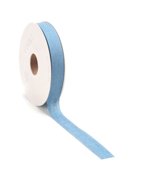 Ribbon Denim 15mm x 20 meters blue