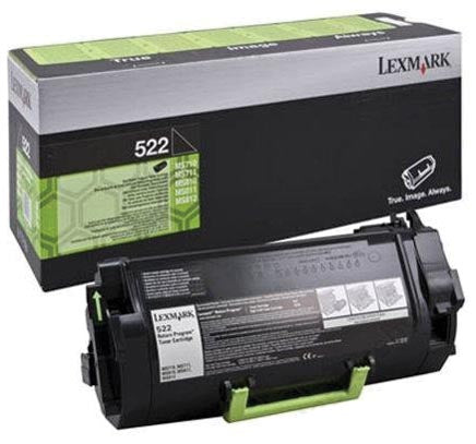 Lexmark - Toner Kit Black Return Program 522 - 6000 Seiten - 52D2000