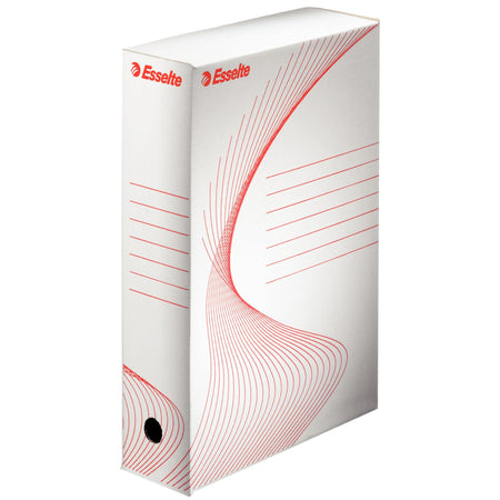 Esselte - Caja archivadora Boxycolor 80mm 352x250mm blanco