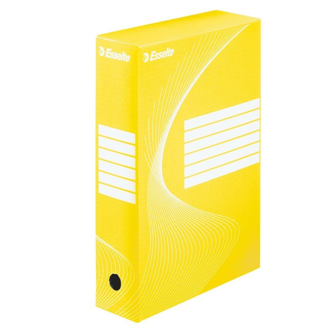 Esselte - Archive box Boxycolor 80mm 352x250mm yellow