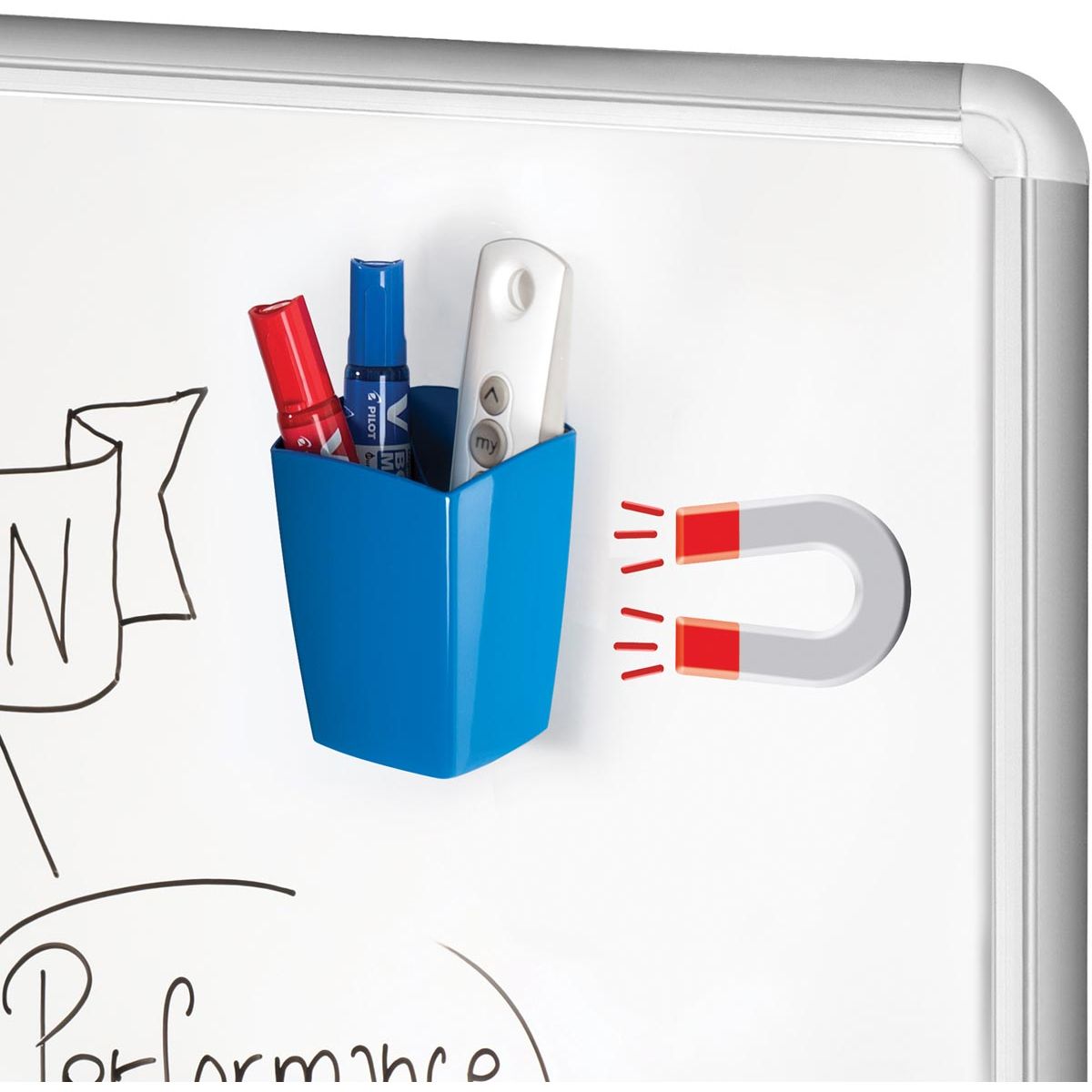 CEP - magnetic pencil box Gloss Blue Ocean, blue