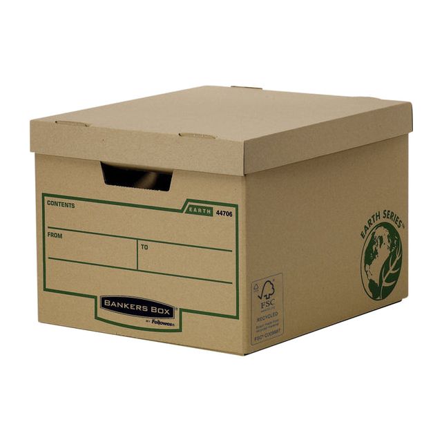 Banker Box - Storage Box Banker Box Erde 325x260x375mm | Außenschachtel ein 10 Stück