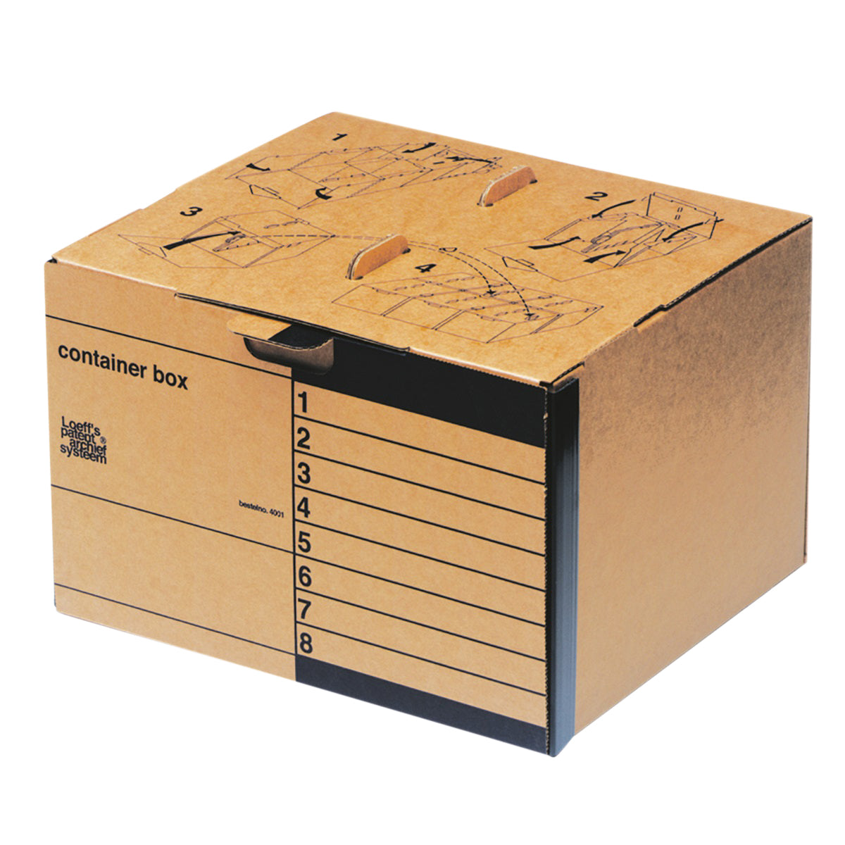 Loeffs - Scatola contenitore Scatola standard 4001 410x275x370mm