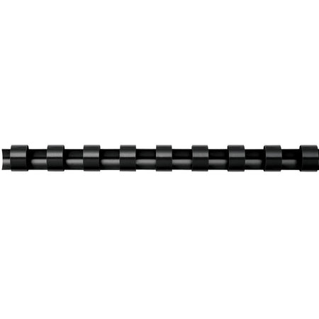 Fellowes - Binding spine 8mm 21rings A4 black 25 pieces