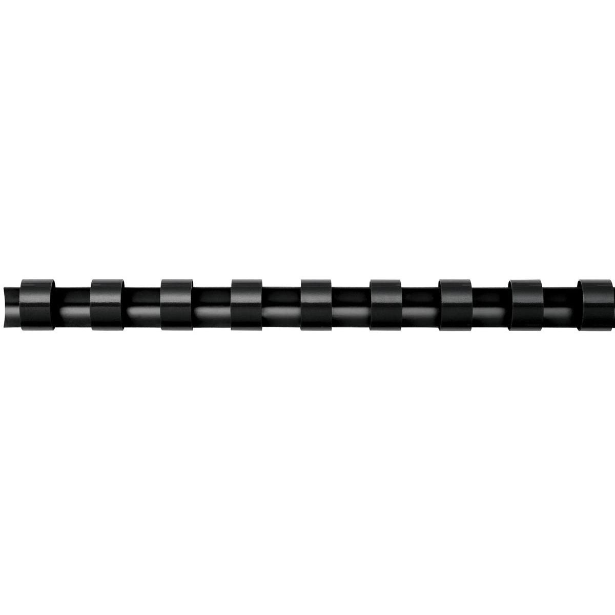 Fellowes -  bindruggen, doos van 25 stuks, 8 mm, zwart