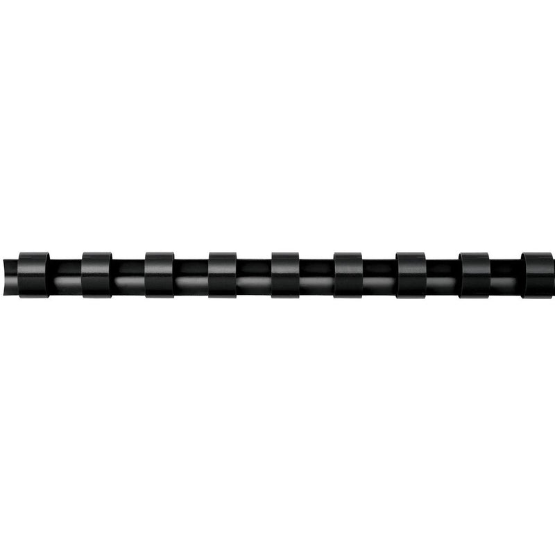 Fellowes -  bindruggen, doos van 25 stuks, 8 mm, zwart