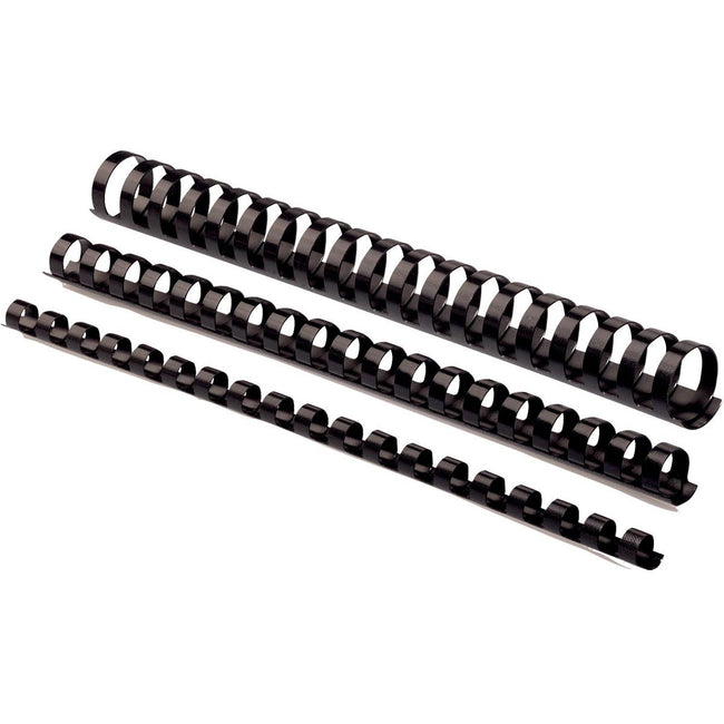 Fellowes -  bindruggen, pak van 50 stuks, 25 mm, zwart
