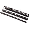 Fellowes - Binderücken, 50er Pack, 28 mm, Schwarz