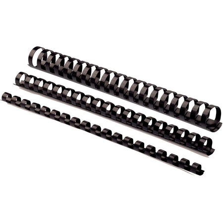 Fellowes -  bindruggen, pak van 50 stuks, 38 mm, zwart