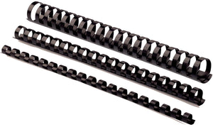 Fellowes - Binderücken, 50er Pack, 38 mm, Schwarz