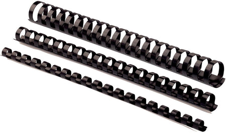 Fellowes -  bindruggen, pak van 50 stuks, 45 mm, zwart
