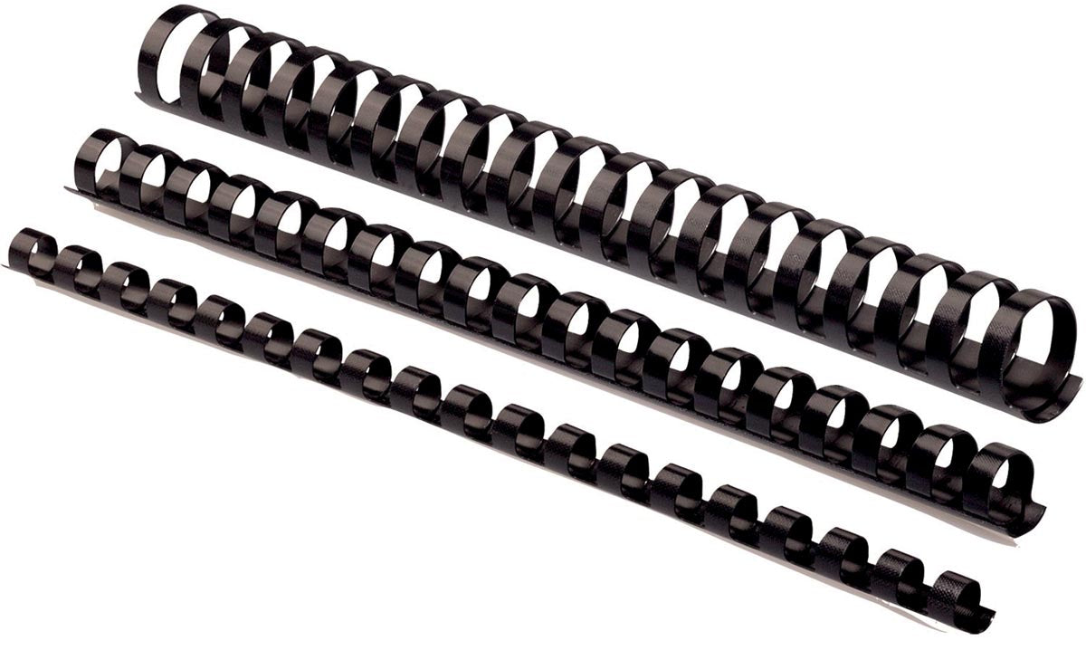 Fellowes - binding combs, pack of 50, 45 mm, black