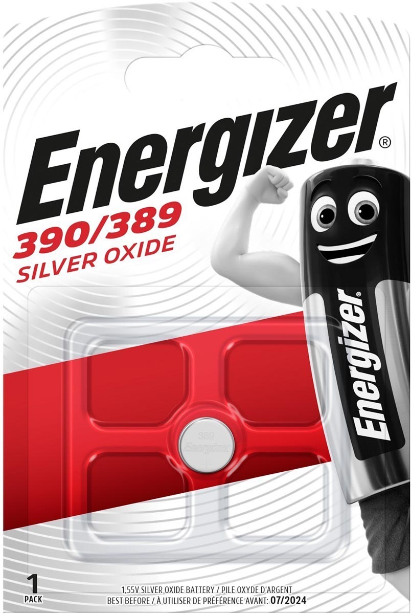 Energizer -  knoopcel 390/389, op blister