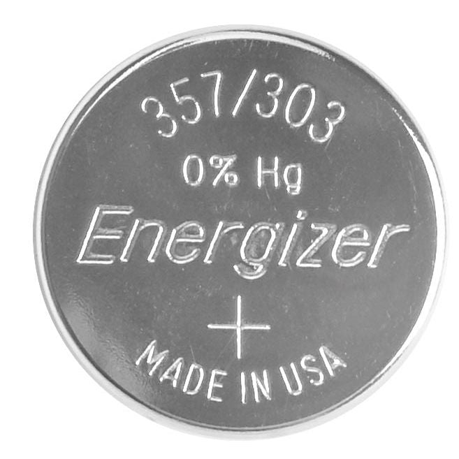 Energizer - pila a bottone 357/303, in blister