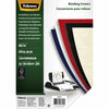 Fellowes -  Voorblad  a4 lederlook royal blauw