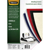 Fellowes -  Voorblad  a4 chromolux 250gr blauw