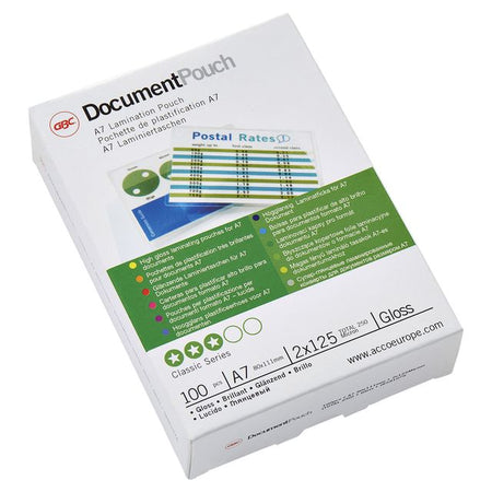 GBC - Laminating pouch a7 2x125micron