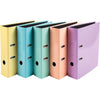 Exacompta – Aquarell-Ordner aus Karton mit beschichtetem Papier, ft A4, Rücken 8 cm, in verschiedenen Farben