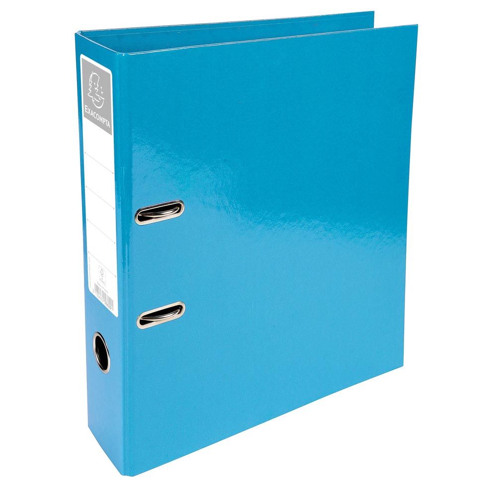 Exacompta - Classeur Iderama, format A4, dos 7 cm, bleu clair