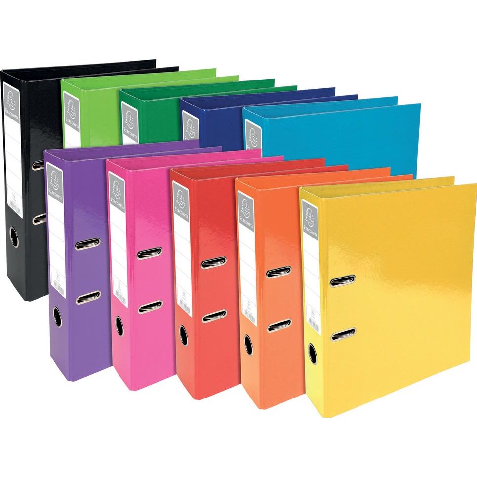 Exacompta - Iderama folder, 7 cm spine, assorted colors