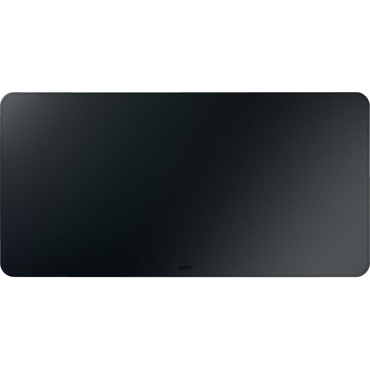 Leitz -  bureauonderlegger en muismat, lederlook, ft 80 x 40 cm, zwart