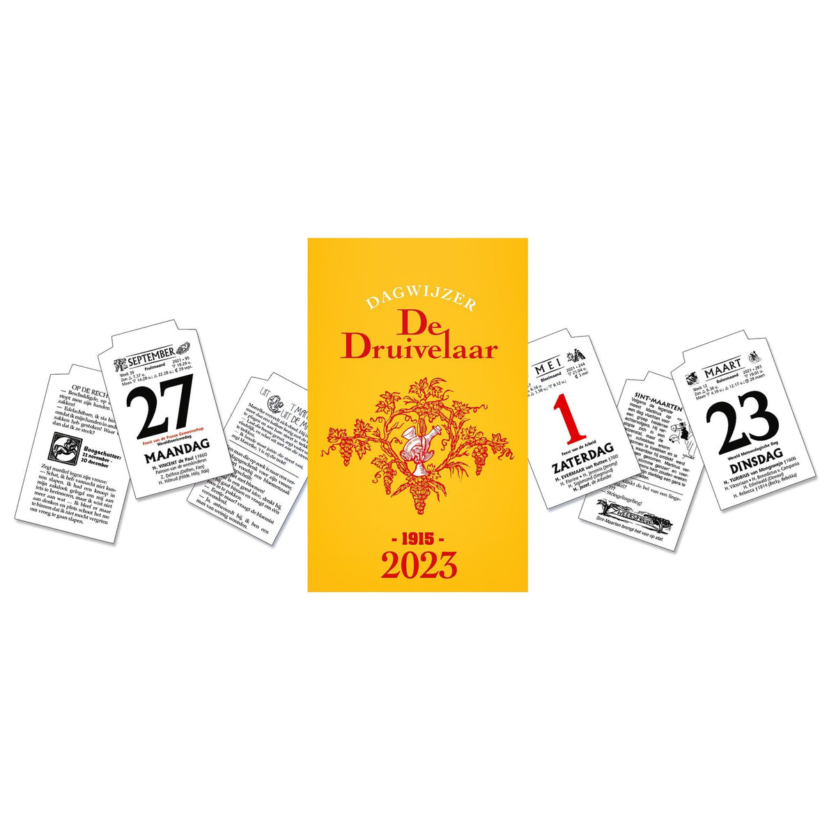 De Druivelaar -  Dagscheurkalender 2027