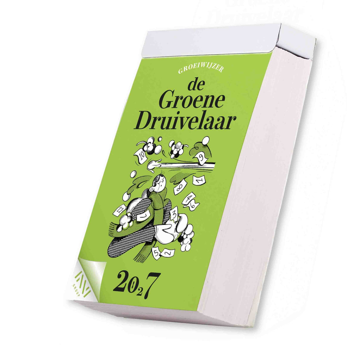 De Druivelaar -  Dagscheurkalender 2027 de groene druivelaar
