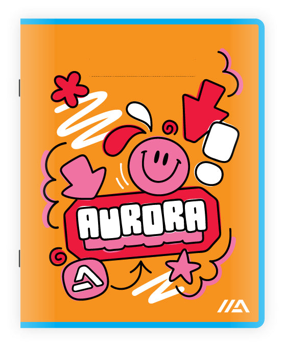 Aurora -  Schrift  a5 lijn 200pag 60gr