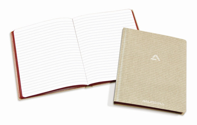 Aurora -  Notitieboek  a5 lijn 192 pagina's 80g grijs