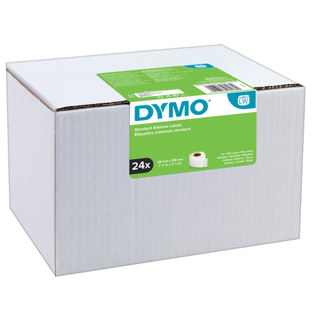 Dymo -  Etiket  labelwriter adressering 28x89 24st wit