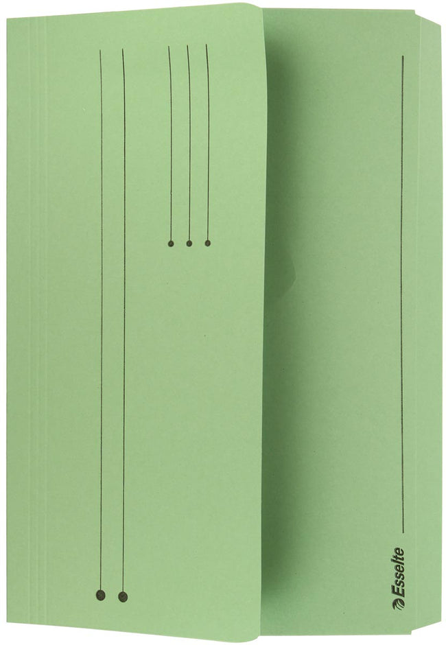 Esselte -  documentenmap Pocket File groen